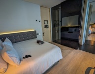 My room at the Click Clack Hotel in Bogota