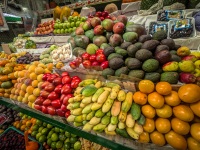 At Paloquemao market in Bogota