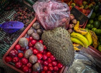 At Paloquemao market in Bogota