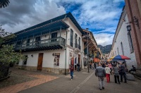 In La Candelaria in Bogota