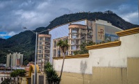 In La Candelaria in Bogota