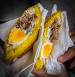 Arepa in Bogota