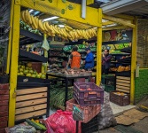 At La Perseverancia market in Bogota