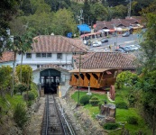 Monserrate Funicular in Bogota
