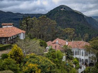View from Monserrate in Bogota