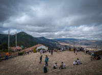 View from Monserrate in Bogota