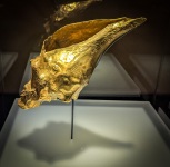 At the Gold Museum in Bogota