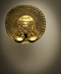 At the Gold Museum in Bogota