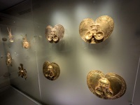 At the Gold Museum in Bogota