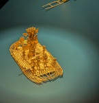 At the Gold Museum in Bogota