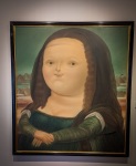 Monalisa at the Botero Museum in Botega