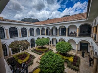 At the Botero Museum in Botega