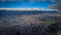 Flying from Bogota Aiport