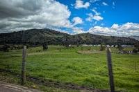 Driving in Chia north of Bogota