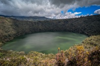 At Lake Guatavita