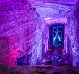 Main Nave at Salt Cathedral in Zipaquirá