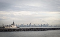 View of Panama City from Flamenco Marina