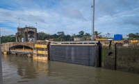Miraflores Locks on the Panama Canal