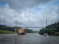 Centennial Bridge on the Panama Canal