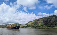 In the Gaillard/Culebre Cut on the Panama Canal
