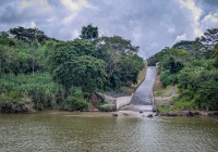 In the Gaillard/Culebre Cut on the Panama Canal