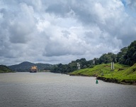 In the Gaillard/Culebre Cut on the Panama Canal