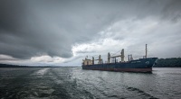 In Lake Gatun on the Panama Canal