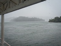 In Lake Gatun on the Panama Canal
