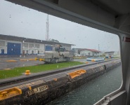 Gatun Locks on the Panama Canal