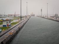 Gatun Locks on the Panama Canal