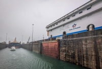Gatun Locks on the Panama Canal