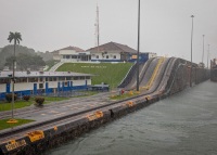 Gatun Locks on the Panama Canal