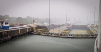Gatun Locks on the Panama Canal