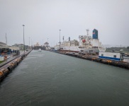Gatun Locks on the Panama Canal