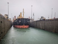 Gatun Locks on the Panama Canal