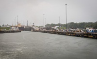 Gatun Locks on the Panama Canal