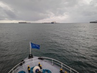 Cristobal Anchorage on the Panama Canal