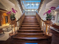 Staircase in Central Hotel in Panama City