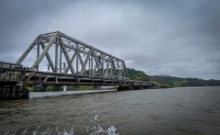 Birdge over Chagres River in Panama