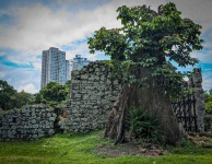 Santo Domingo church on Panama Viejo