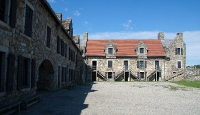 Courtyard at Fort Ticonderoga