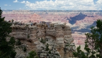 First sight of the Grand Canyon