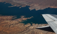 Over Lake Mead