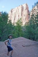 Kyle on the Hike to Lower Emerald Pool