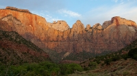 Towers of the Virgin at dawn