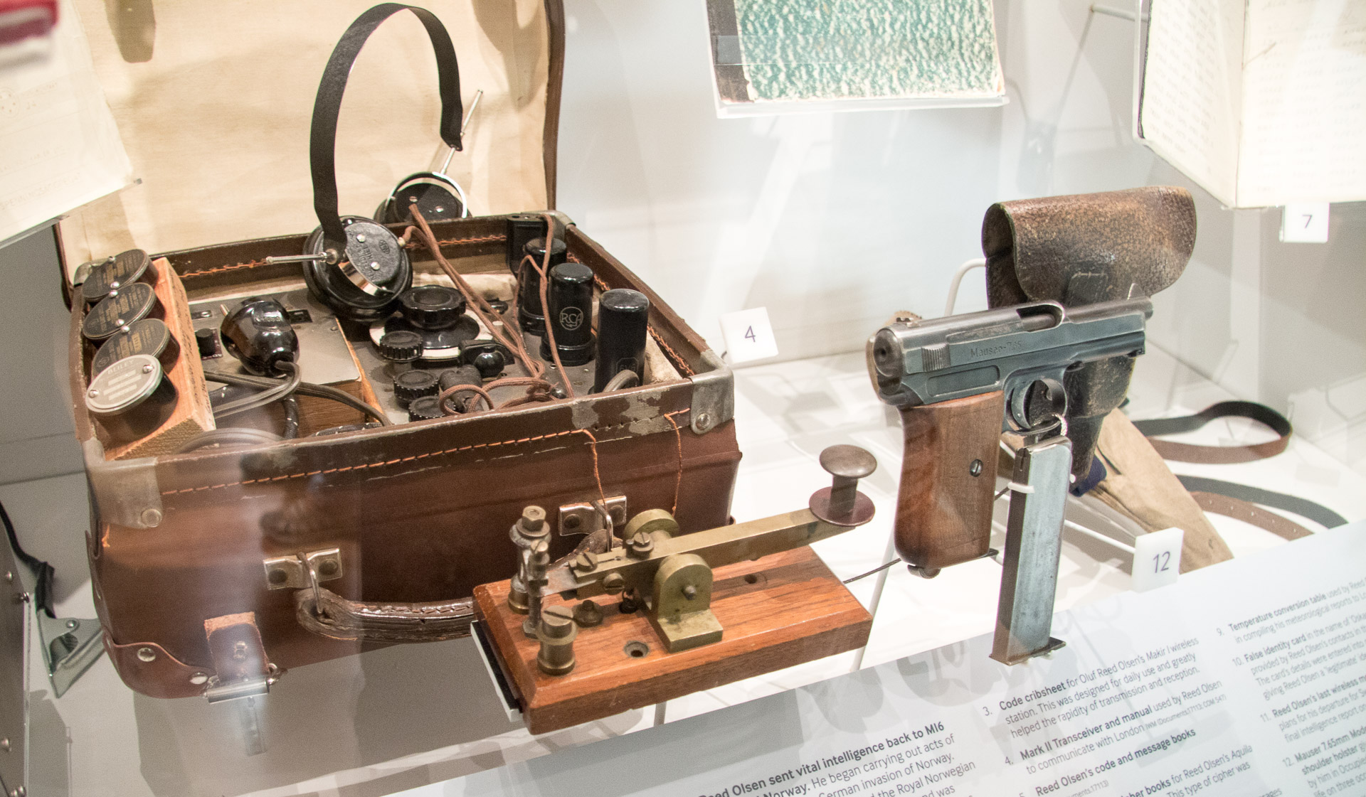 Mark II Transceiver used by Red Olsen at the Imperial War Museum in London