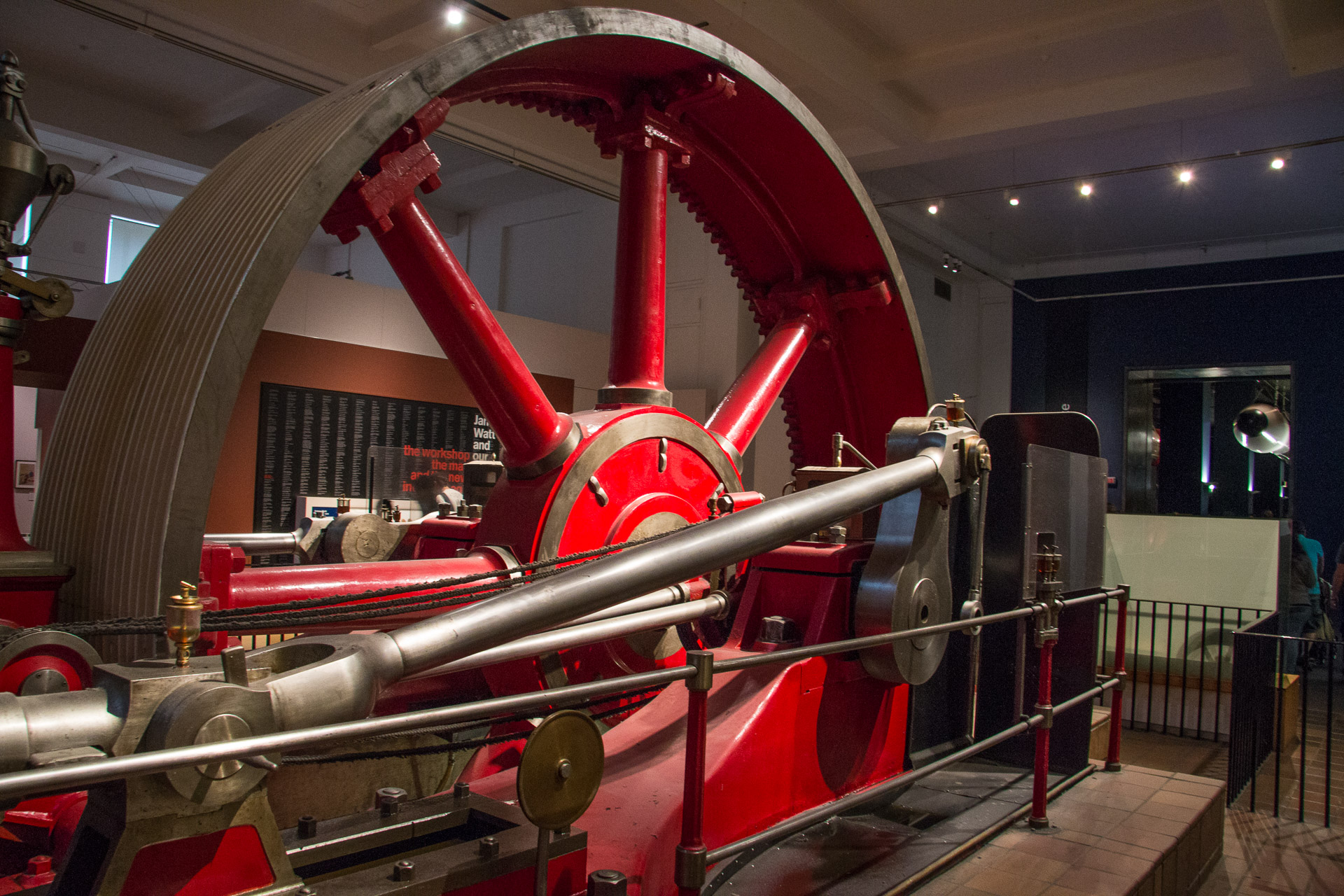 Mill engine at the Science Museum in London