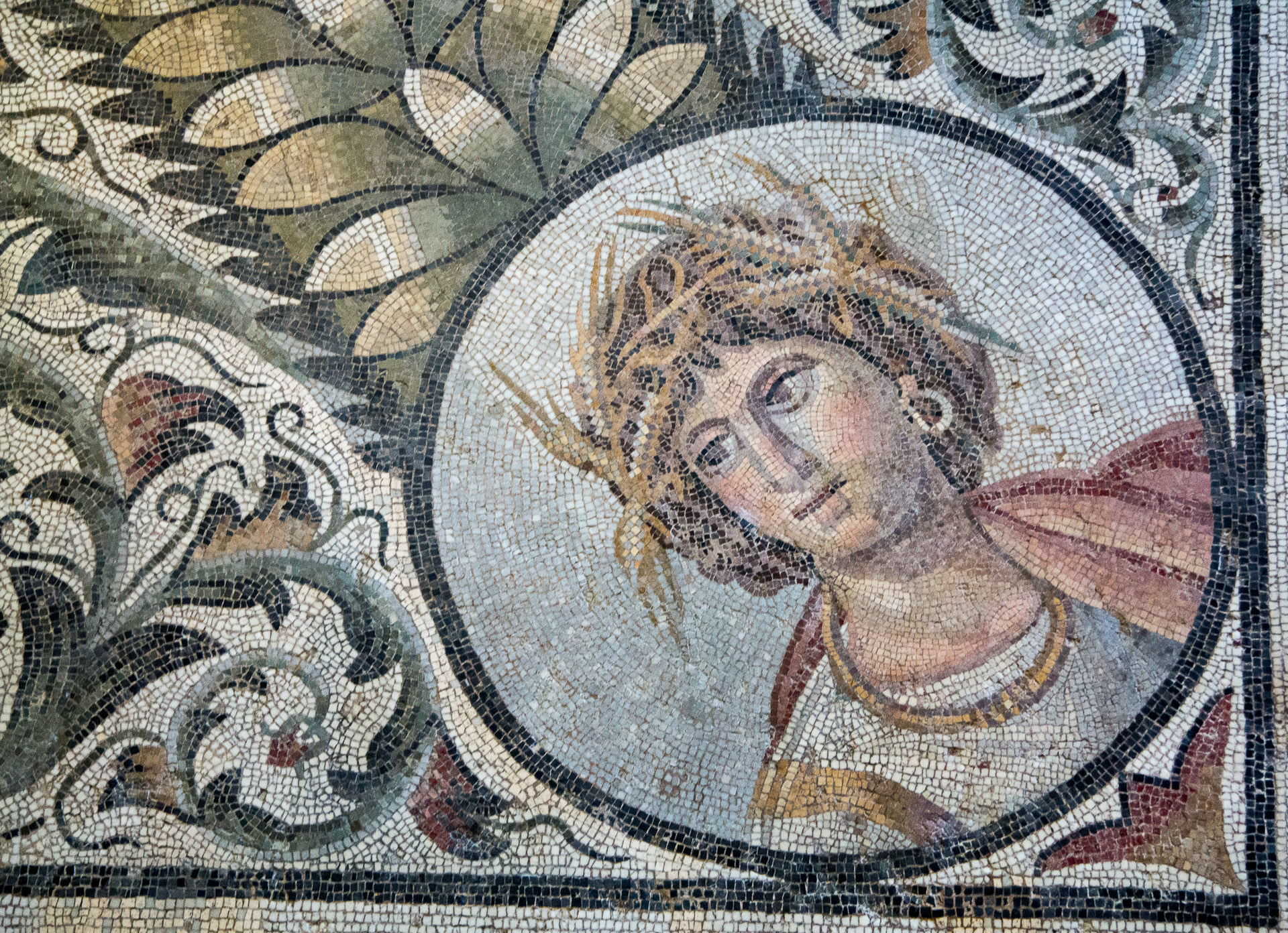 Roman Mosaics at the British Museum in London