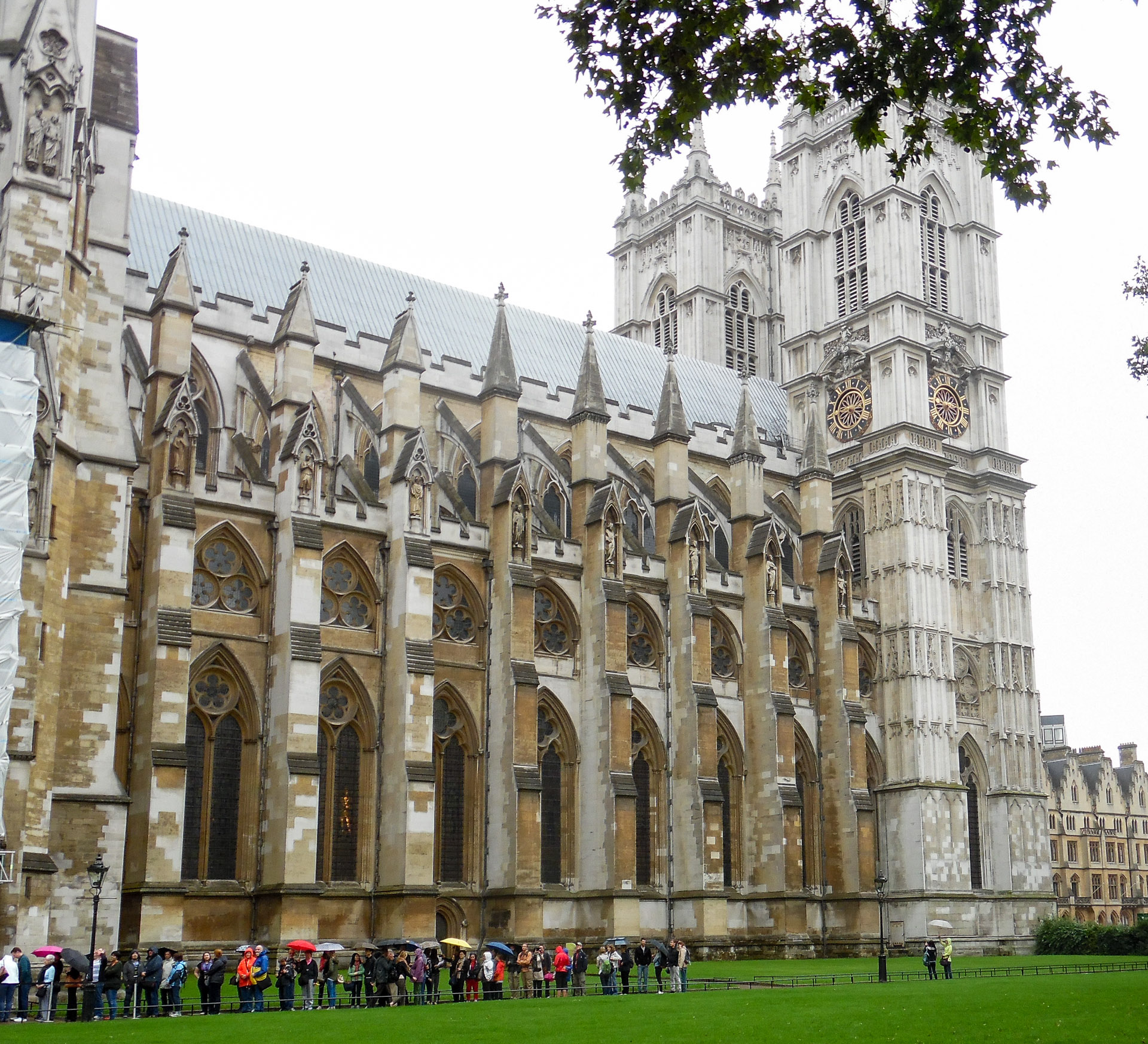 At Westminster Abbey in London