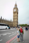 Kyle and Peter and Big Ben in London